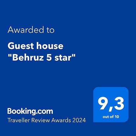 Guest House "Behruz 5 Star" Samarcande Extérieur photo